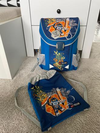 Lego školská aktovka easy nexo knights,