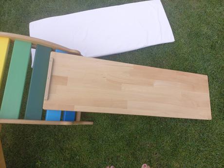 Montessori hojdacka s lezeckou stenou a smyklavkou, 