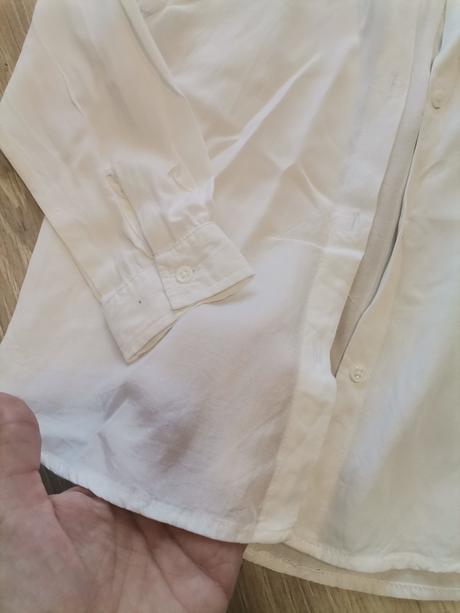 Dievčenska biela blúzka, sinsay,110