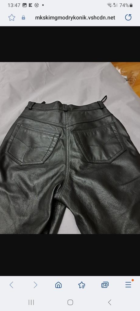 Kozene nohavice, s