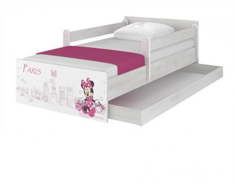 Detská postel disney miniie +matrac zdarma, šírka (cm): 80,dĺžka (cm): 160