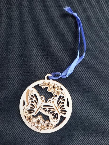 Drevená vianočná dekorácia, 