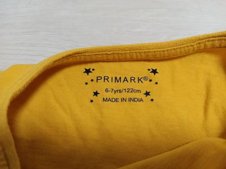 Horcicove tričko 6-7 rokov, primark,122