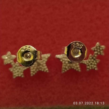 Strieborne nausnice, 