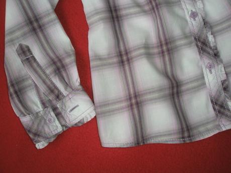 Dievčenská károvaná košeľa zn. h&m veľ. 116-122, h&m,116