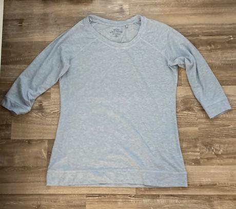 Tričko krásnej melírovanej farby, kik,40