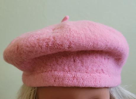 Retro ružová baretka, 92