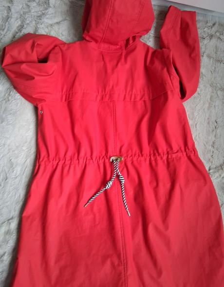 Červená bundička l/xl, tom tailor,xl