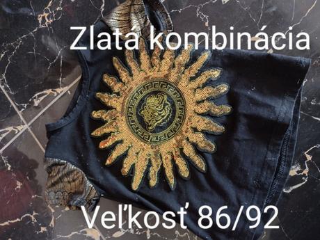 Štýlové zlaté tricko, 86