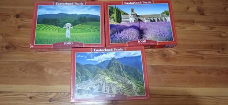 1000 puzzle 3 ks - 15eur,