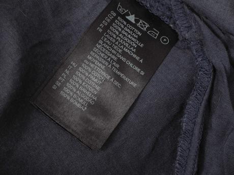Kvalitná tmavomodrá tunika h&m l.o.g.g., h&m,xl