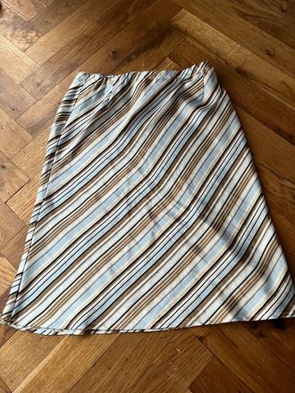 Saténová sukňa zara s-m, zara,m