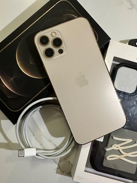Iphone 12 pro 128 gb gold, apple