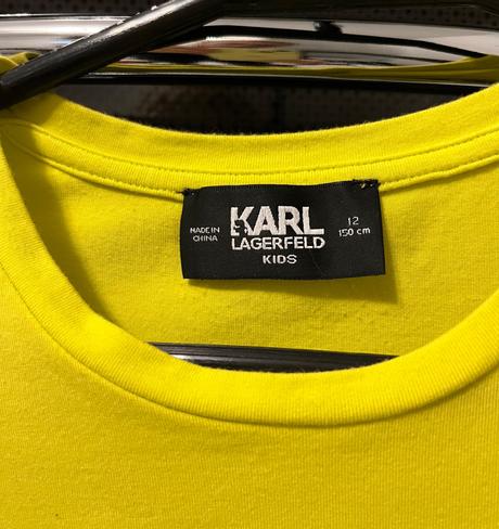 Karl lagerfeld tričko 152/xs, xs