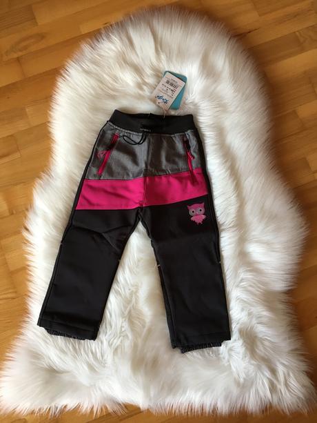 Chlapčenské softshellove nohavice - zateplené., kugo,86