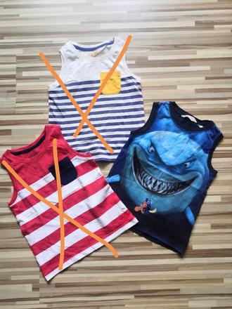 Detské tricka, h&m,110