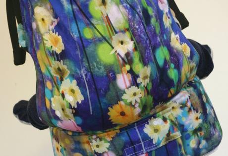 Ergonomický nosič natigo garlands veľ. baby, natibaby