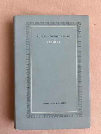 Proměny - publius ovidius naso, 