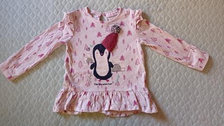 Tricko, tunika so zimným motívom, pepco,92