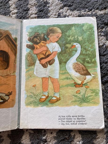 Kultové staré leporelo môj macík (1988), 