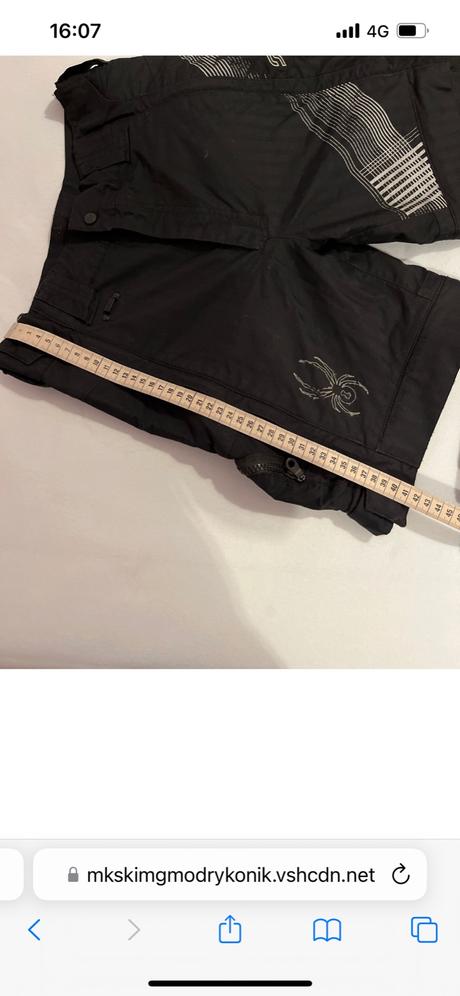 Spyder lyžiarske pretekove oteplovaky veľkosť 128/, 128