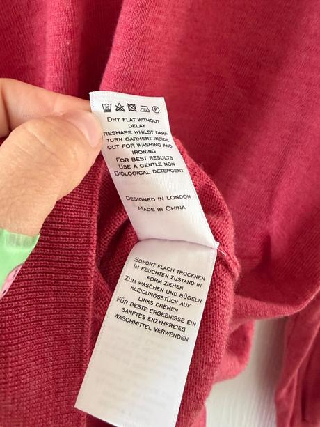 Sveter charles tyrwhitt merino vlna, xl