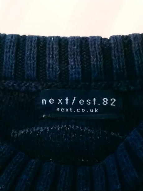 2 ks chlapčenský modrých pulóvrov, next, 92, 98 cm, next,98