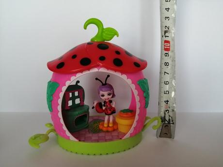 Enchantimals lienka s domčekom teeny kitchen, 