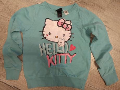 Mikina hello kitty, h&m,122