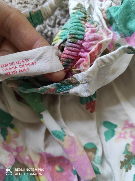 Dievčenský overal, h&m,110