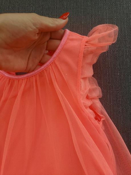 Krásne tylové šaty, h&m,128