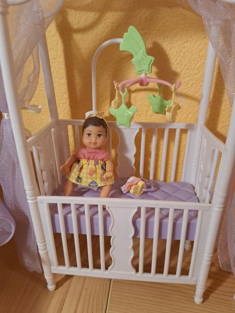 Barbie play all day nursery gift set, 