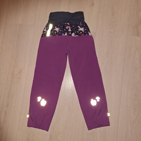 Softshelove nohavice s flisom, unuo,116