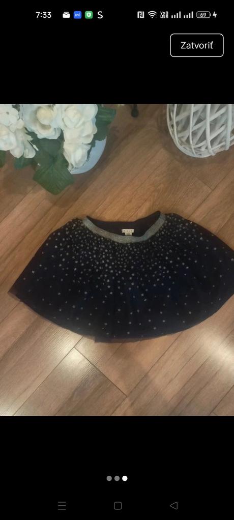 Sukňa 116 veľkosť, 116