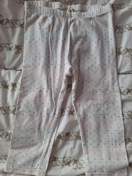 3/4 leginky, h&m,128