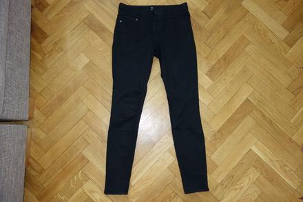 Tenké čierne rifle, h&m,36