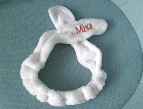 Kozmetická čelenka + maska na spanie,