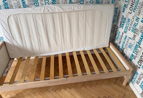 Detská posteľ ikea sniglar s roštom,matracom70x160, šírka (cm): 70,dĺžka (cm): 160