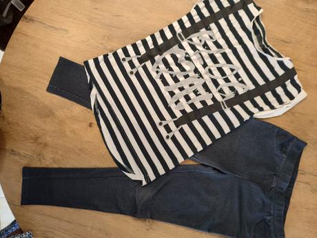 Legíny tmavomodré, pepperts,152