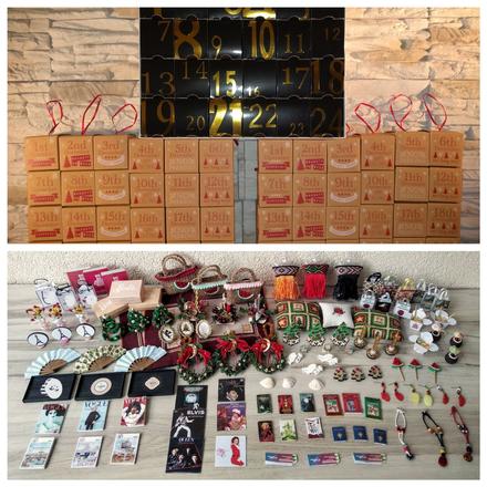 Adventné kalendáre s miniatúrami pre bábiky barbie,