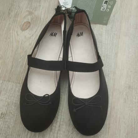 Čierne balerínky 35, h&m,35