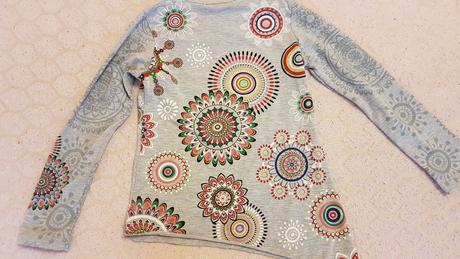 Asymetrické dievčenské tričko, 116