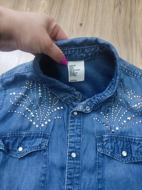 Riflova košeľa, h&m,m