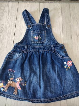 Riflové šaty, f&f,104