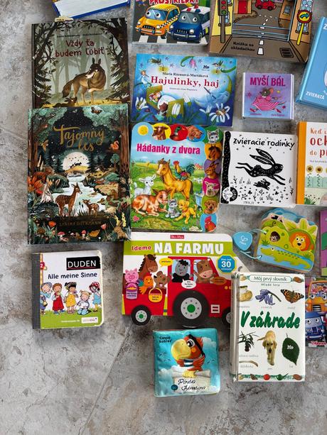 Detské knihy od 0-2 rokov, 