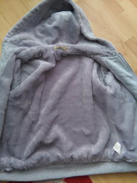 Dievčenská oteplená mikina, 146