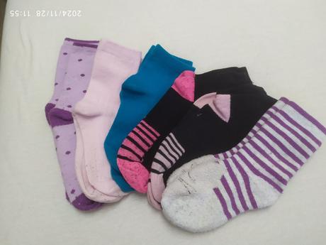 Ponožky 6 ks na 31-34, 31