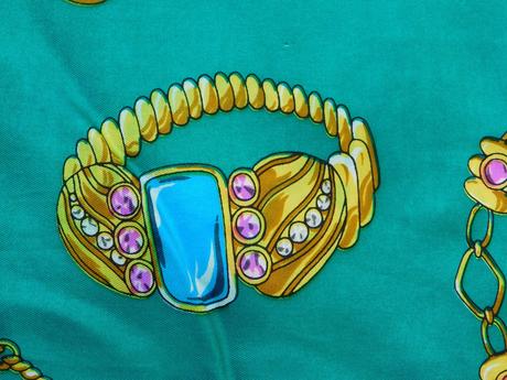 Kvalitná luxusna hodvabna elegantná šatka, xl