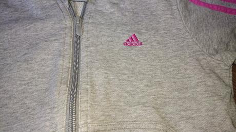 Mikina adidas s kapucnou a zipsom, adidas,152