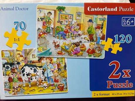 Puzzle 120 a 70 kusov, 